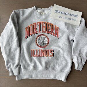 Vintage 90s Northern Illinois Huskies Sweatshirt, Northern Illinois University